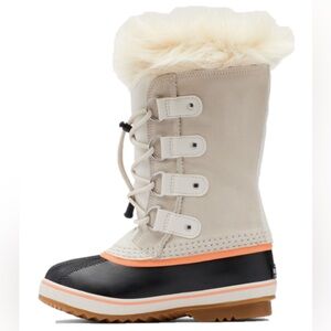 Sorel Kids Boots - Cream, Black, and Tan
